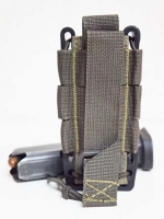 Single pistol mag pouch,    1315 -    1315.  .   Tac Tie 3"