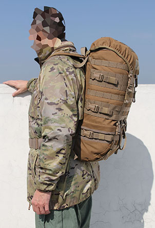 Охотничий рюкзак Шатун М441 - рюкзак Шатун М441, на фигуре - цвет coyote brown