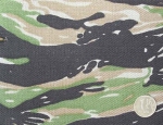 Ткань синтетическая Cordura 600D(PU), Tiger Stripes, метр - Ткань синтетическая Cordura 600D(PU). Расцветка: Tiger Stripes