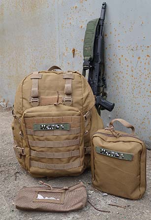 Ранец тактический Talon D480, coyote brown, комплект - Ранец тактический D480. Показан комплект (оружие в комплект не входит)