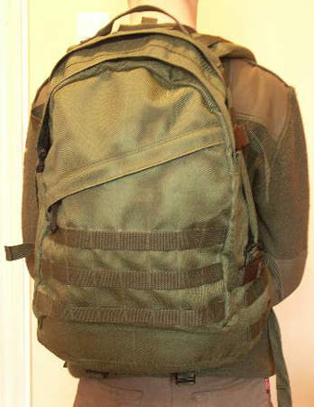 Ранец штурмовой 6Ш112 - Штурмовой ранец УМТБС на фигуре