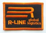 R-Line Global Logistics, H50x70, AV203 - вышитый знак R-Line Global Logistics