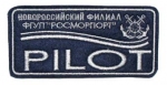 Pilot, RZ070 - Вышитый нарукавный PILOT