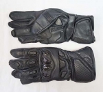 Мото перчатки, HP2462 - Мото перчатки HP2462. Цвет черный