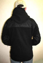 Куртка М4000 из полартека 200 - Куртка М4000 из полартека 200 - вид сзади, капюшон опущен