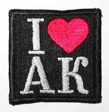 I love AK (  ), AR283 -  I love AK (  ),  