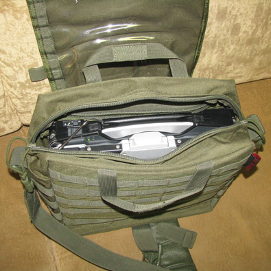 Сумка Enhanced Battle Bag модульная, D1230 - сумка модульная (Enhanced Battle Bag), 60BB01 - ноутбук Панасоник внутри