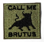 Call me brutus, AR826 - Вышитый знак Call me brutus