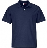 Рубашка-поло с короткими рукавами, стандарт, темно-синий, RP-BLU - Рубашка-поло с короткими рукавами, цвет темно-синий