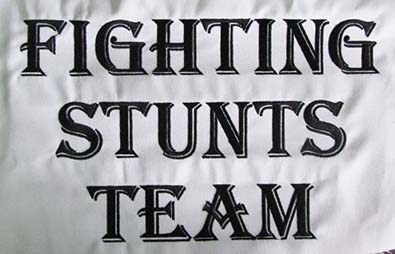 Fighting Stunts Team, знак на спину, RZ112 - Fighting Stunts Team, знак на спину